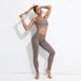 Women's Clothing Tight Yoga Pants Vest Sports Fitness Suit Top Long Sleeve Women Seamless Yoga Clothes_ecoleips.com