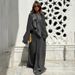 Women's French Style Long Dress Spring Trend High End Bubble Long Sleeved Dress for Beach Vacation Fashionable New 2026_ecoleips.com