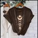 Women's Casual Round Neck Short Sleeve T-Shirt Multi-Color Style Simple Fashionable Sports Top Solid Printed Loose Fit_ecoleips.com