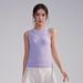 K Thin Quick Drying Yoga Suit, Vest Style Elastic Slimming, Running Training, Outdoor Sleeveless Sports Top_ecoleips.com