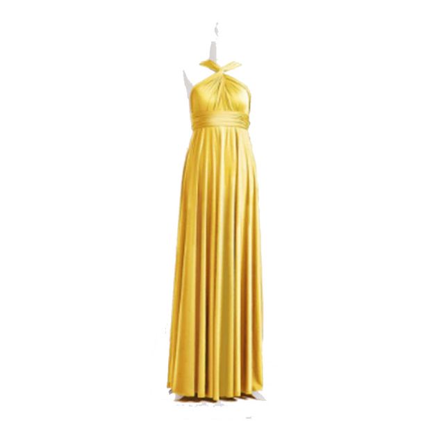Women's Versatile Multi-Way Cross Back Strappy Bandage Mini And Maxi Dress – Sexy Club Party Gown_ecoleips.com