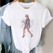 Women's Tops, European And American Fashion Printed Girls' Base Shirts_ecoleips.com