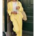 DiYun European American Casual Vacation Long-sleeve Shirt Straight Pants Set Women's Clothing 2025 Autumn And Winter_ecoleips.com