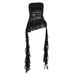Women's Clothing One Shoulder Wrap Chest Slim Hollow Lace Wave Edge Top_ecoleips.com