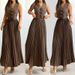 Sleeveless Vest Heavyweight Half-length Pleated Long-sleeved Women's High-end Two-piece Suit_ecoleips.com
