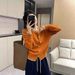 Gray Stylish Two-piece Knitted Cardigan For Women, Autumn And Winter High-end Base Layer Top, Korean-style Sweater_ecoleips.com