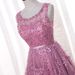 Evening 2026 Spring New Style One-Shoulder Bridesmaid Simple Solid Color Wedding Bridal Toast Dress_ecoleips.com