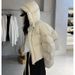 girl Short Down Cotton For Women 2025 Winter New American Style Puffer Jacket Design High-end Hooded Coat_ecoleips.com