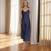 Women's Sexy French Style Satin Cami Maxi Dress – Silk Like Slip Dress For Evening 2026_ecoleips.com