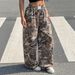 Spring Autumn High Waist Wide Leg Pants for Women Casual Slimming Loose Fit Floor Length Trousers Hot Girl Style_ecoleips.com