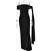Women's Trendy Bodycon Maxi Dress Wrap-Around Ribbon Waist Corset Top 3 Colors S to L_ecoleips.com