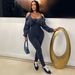 K Fashionable Women's Vintage Sexy Off Shoulder Tight Jumpsuit New_ecoleips.com