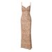 European And American Cross-Border Hot-Selling Sexy Leopard Print V-Neck Backless Street Style Long Versatile Camisole_ecoleips.com