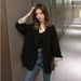 ng2510292 Women's Blazer 2025 Spring And Autumn Mid-Length Korean Style Popular Loose Casual Versatile Internet Celebrity Coat Top_ecoleips.com