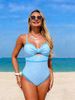 Women's Clothing New Style Sexy One Piece Bikini Swimsuit, Shoppe, Suitable For Hot Springs, Covers Tummy, Slimming Bikini_ecoleips.com