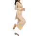 Temperament Medium And Long Long-sleeved Pajamas Women's Suit Spring And Autumn New Comfortable Loungewear_ecoleips.com