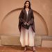 Muslim Dress Women Elegant Gradient Abaya Dress – Modest Batwing Sleeve Kaftan For Muslim Women (One Size, Fashion) One-Size Versatility_ecoleips.com