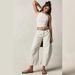 Women's Clothing Fashion Casual Women's Loose Wide Leg Pants Mid Waist Washed Denim Trousers_ecoleips.com