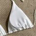 Women's Solid Color Sexy Two-Piece Bikini Set Trendy Fashionable Swimwear Comfortable Support Versatile Style Companion_ecoleips.com