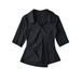 K New Spicy Girl Design With A Cinched Waist, Women's Pure Desire For Slimming, Irregular Lapel Folds, Slimming Shirt_ecoleips.com