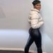 Women's Winter Stand Collar Puffer Jacket With Long Sleeves, Lightweight Warm Coat, Fashionable Streetwear, Comfortable Cotton-Polyester Blend_ecoleips.com