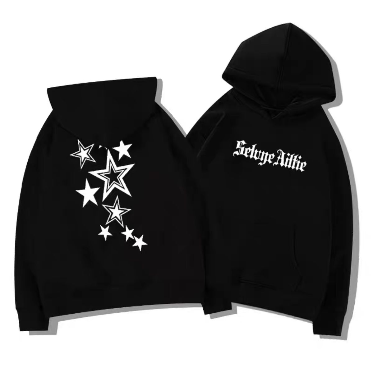 FW25 Couple Style Cotton Hooded Sweatshirt Pullover - Men's And Women's Versions_ecoleips.com