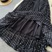 Women's Clothing Polka Dot Halter Neck Backless Dress Style Black V Neck Slim Waist Long Dress For Women Sexy High End Feel_ecoleips.com