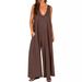 independent Site 2026 Summer Fresh Casual Pocket Thin Women's Jumpsuit_ecoleips.com