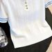 Women's Cable Striped Short-Sleeved Knit Top Lightweight Round Neck T-Shirt Loose Fit Slimming Ice Silk Top For Spring/Summer_ecoleips.com