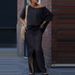 Women's Clothing New Women's Fashion Tops Slit Skirt Two Piece Suit_ecoleips.com