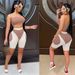 "Women's Summer Bandeau Two-Piece Set – Tight-Fitting Color Block Pant Outfit For Spring & Autumn"_ecoleips.com