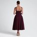Spring 2025 Women's French Collar Dress Retro Slim Fit With Oversized Skirt Vintage Strapless Gown Transoceanic Trend_ecoleips.com