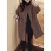 girl 2025 Autumn Winter New Washed Trench Thickened Padded Jacket Women's Design Sense Mid-Length Cotton Coat Versatile_ecoleips.com