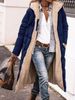 girl Cross-Border Independent Station Women's Thickened Jacket One-Piece Hooded Furry Long Cotton Coat For Women_ecoleips.com