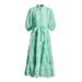 Women's Clothing High Grade Lantern Sleeve Water Soluble Embroidery Strap Dress_ecoleips.com