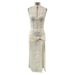 Hot Selling New Sexy And Fashionable Lace Hollow Out High Slit Slim Fit Sleeveless Dress For Women_ecoleips.com