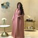 Women's Clothing XQY500062 jalabiya diamond ribbon loose big swing skirt musilm robe female_ecoleips.com