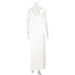 Elegant Solid Color Halter Neck Satin Evening Gown for Women Fashionable High-End Light Luxury Dress European American Style_ecoleips.com