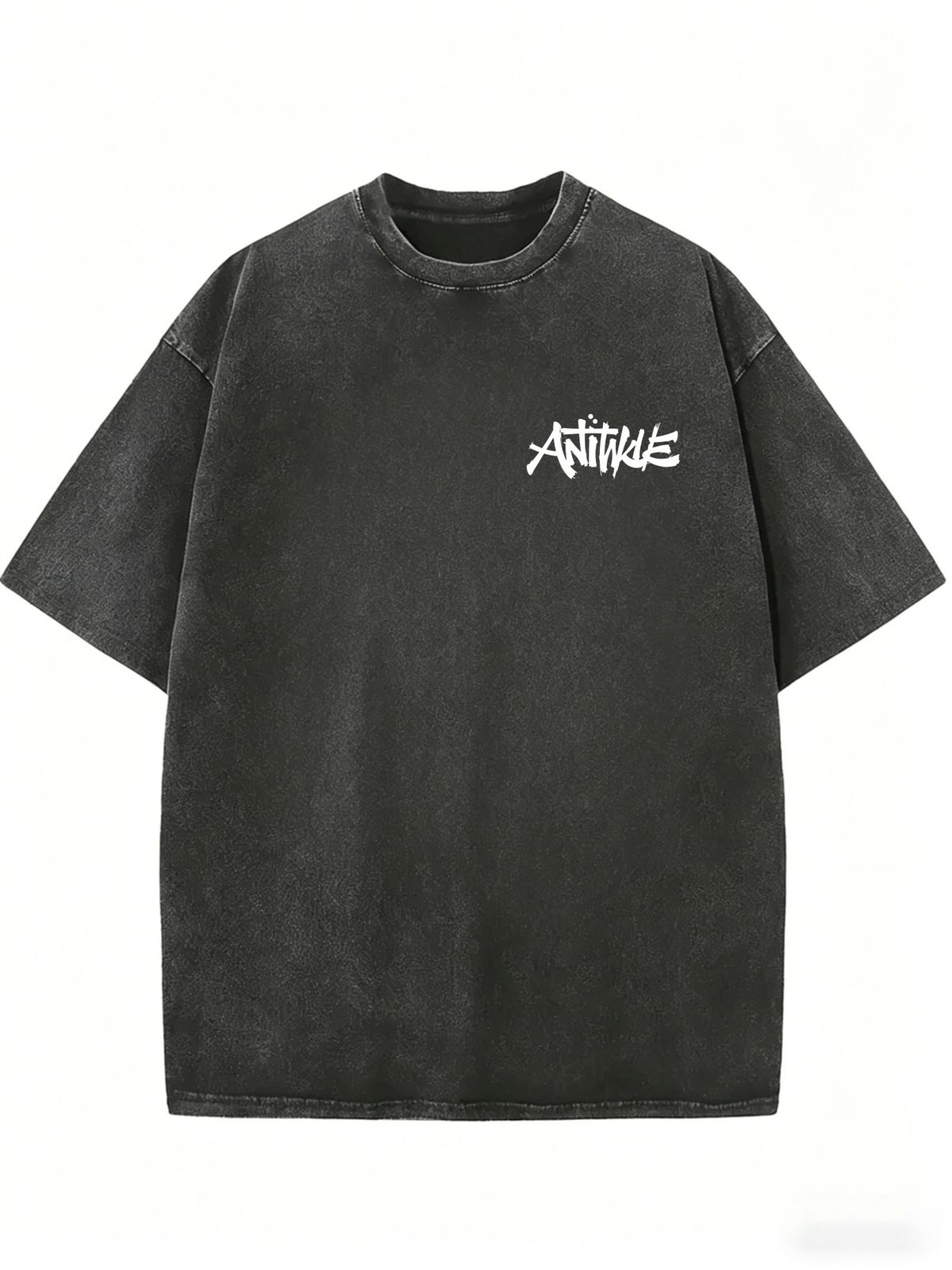 Women's Vintage Inspired Oversized T-Shirt, Mineral Wash Everyday Wear_ecoleips.com