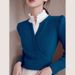Women's Clothing Autumn New Black Wear Sweater Celebrity Design Niche High End Knitted Tops For Women_ecoleips.com