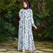 2025 Autumn New Fashion Print Dress for Women Polyester Cross Border Foreign Trade Suitable for Europe And America_ecoleips.com