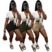 Women's Clothing Summer New Fashion Street Shooting Slim Solid Color Lace Short Tops_ecoleips.com