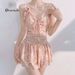 Women's One Piece Swimsuit Slimming Sexy Korean Style Fairy Like Youthful Perfect For Hot Springs_ecoleips.com