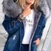 Women's Clothing Women's Ripped Denim Jacket Fleece Lined Thickened Warm Winter For Formal & Casual For Women_ecoleips.com