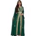 Women's Clothing Muslim Robe Middle East Fashion Long Sleeved Ribbon Embroidery Two Piece Dress_ecoleips.com