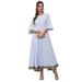 Verve 2025 Women's Clothing Abaya Elegant Muslim Cardigan Suit Dress_ecoleips.com