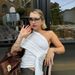 Versatile Top for Women European American Style Irregular Solid Color Ribbon Vest Fashionable Hot Girl Summer New 2025_ecoleips.com