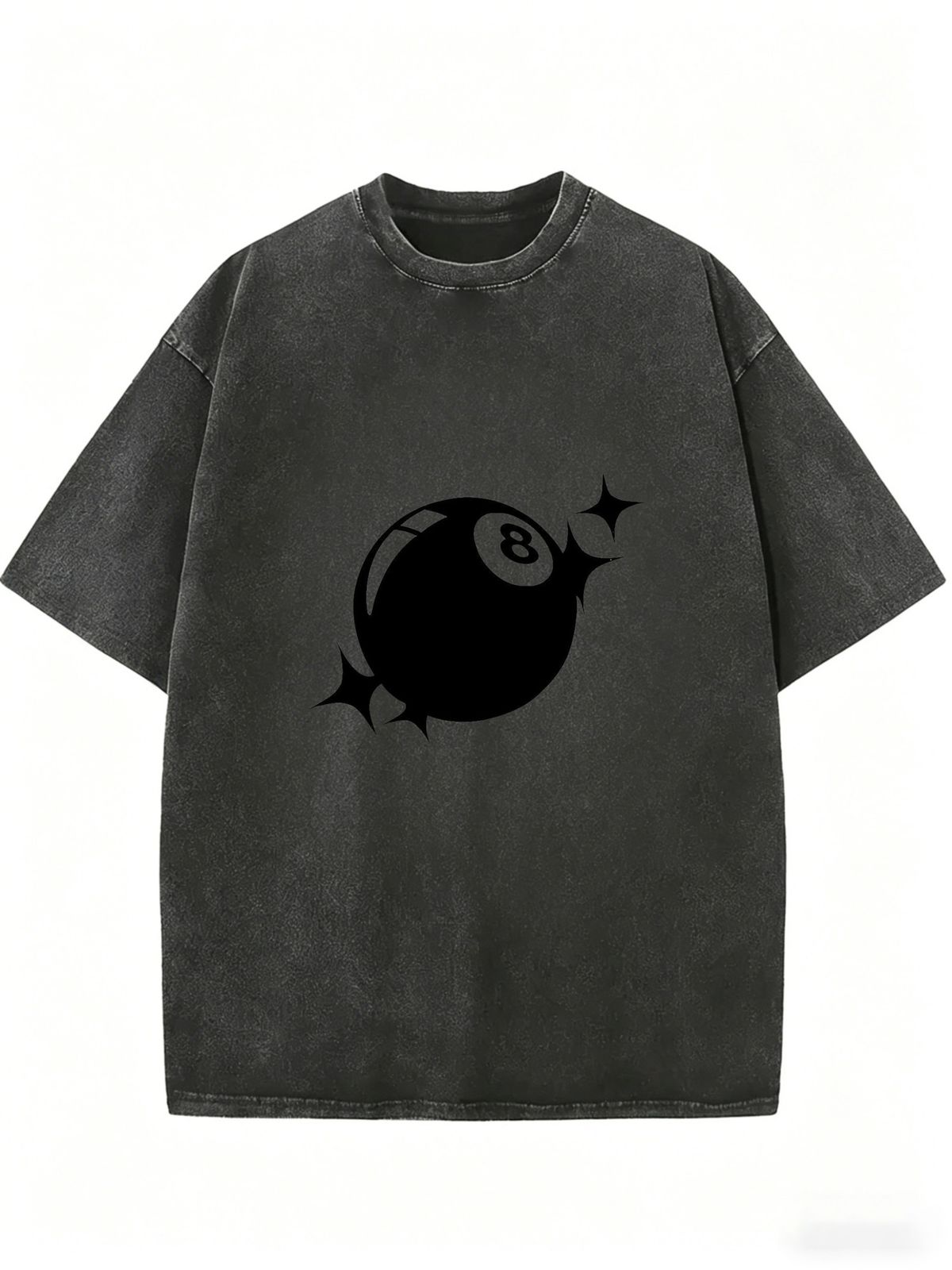 Vintage Washed Oversized Streetwear T-Shirt, Unisex Loose Fit Casual Tee For Urban Daily Fashion_ecoleips.com