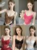 900#Sexy Lace Camisole Corset For Women, Outerwear Corset, European And American Style Breathable Shapewear Tank Top_ecoleips.com
