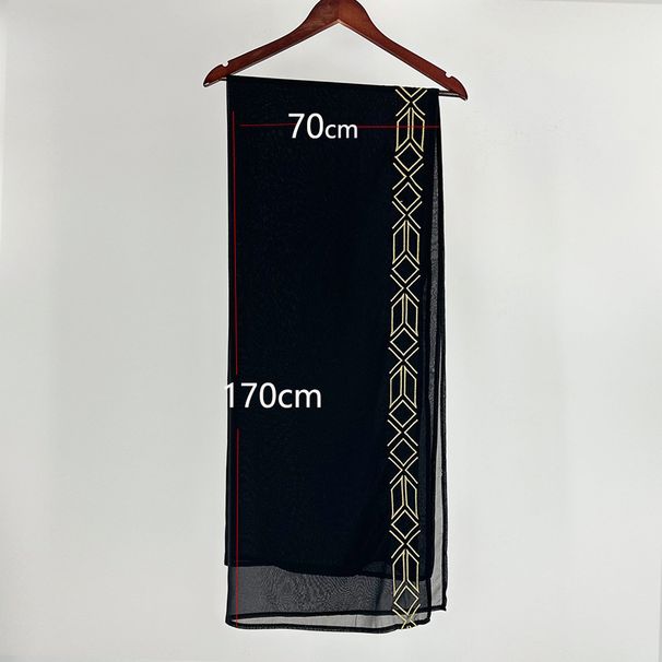 Abaya New Women's Muslim Clothing Elegant Cardigan Robe Batwing Sleeve Gold Thread Embroidered Headscarf_ecoleips.com